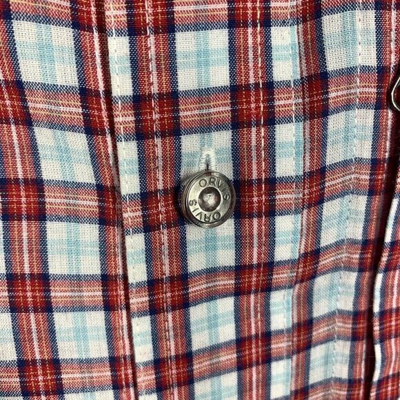 Orvis Men's Plaid Long Sleeve Button Down Shirt Size XL - Picture 8 of 11